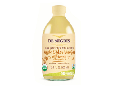 De Nigris Apple Cider Vinegar With Honey and Turmeric 4% Acidity 500ml