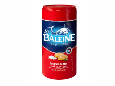 La Baleine Coarse Sea Salt Iodized 600gm