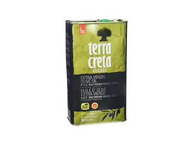 Terra Creta Extra Virgin Olive Oil 1ltr tin