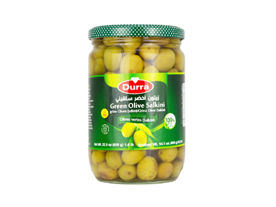 Durra Green Olives Salgeni 650gm