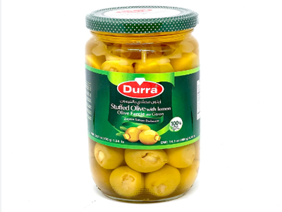 Durra Stuffed Olives with Lemon 650gm