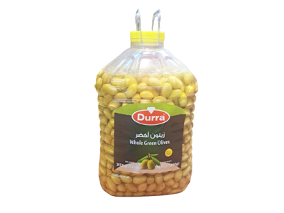 Durra Whole Green Olives 5000gm