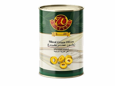 Wafeer Sliced Green Olives 2000gm