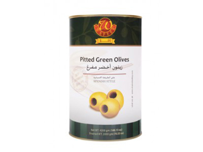 Wafeer Pitted Green Olives 2000gm