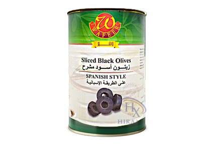 Wafeer Sliced Black Olives 2000gm