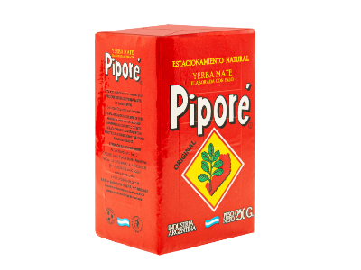 PIPORE YERBA MATE (RED) 250 GM