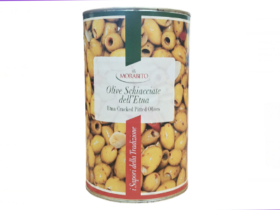 Morabito Seasoned Pitted Green Olives 2300gm