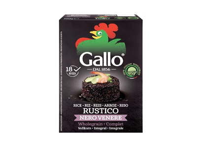 Riso Gallo Rissotto Black Rice 500gm