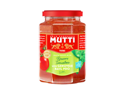 Mutti Tomato Sauce with Basil 400gm