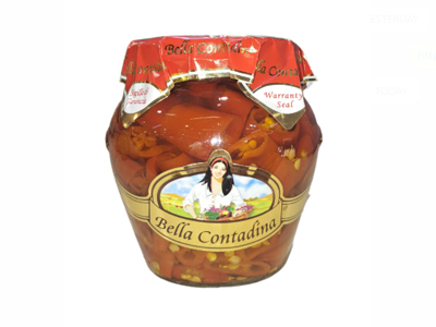 Bella Contadina Pepper Sliced 290g