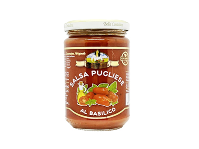 Bella Contadina Pugliese Sauce with Basil 290gm