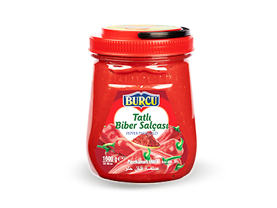 Burcu Pepper Paste Mild Plastic Jar 4200gm