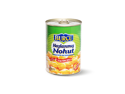 Burcu Boiled Chickpeas tin 400gm