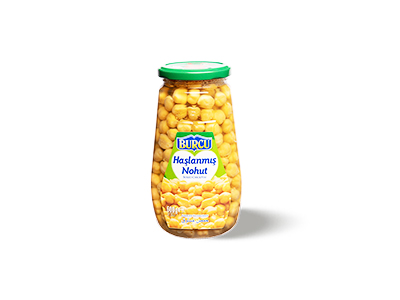 Burcu Boiled Chickpeas Jar 600gm