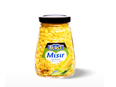 Burcu Boiled Sweetcorn Jar 320gm