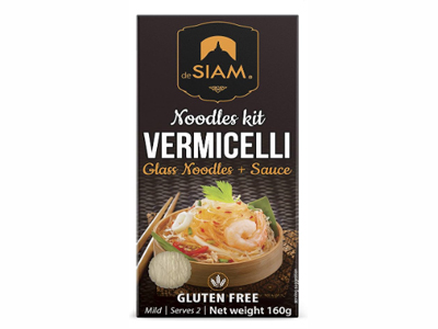 deSIAM vermicelli glass noodles + sauce 160 gm