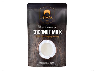 deSIAM coconut milk pouch 180 ml