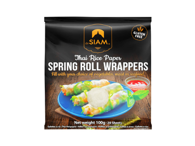 deSIAM Spring Roll Wappers 100 gm