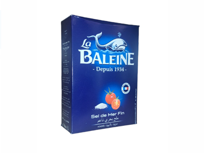 La Baleine Fine Sea Salt Ioded 1000gm