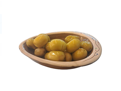 Yagmur Green Olives Cracked approx 500gm