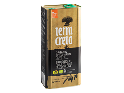 Terra Creta Organic Extra Virgin Olive Oil 5ltr