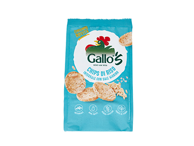 Riso Gallo Chips Integrale 40gm