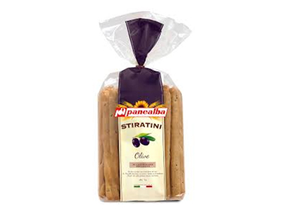 Panealba Breadsticks with Black Olives 250gm