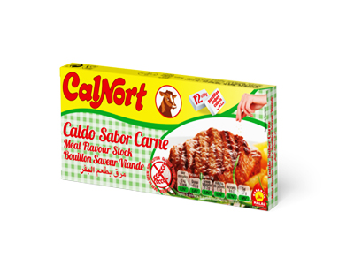 Calnort Beef Flavor Bouillon (12 cubes) 120gm