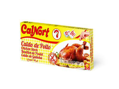 Calnort Chicken Flavor Bouillon (12 cubes) 120gm