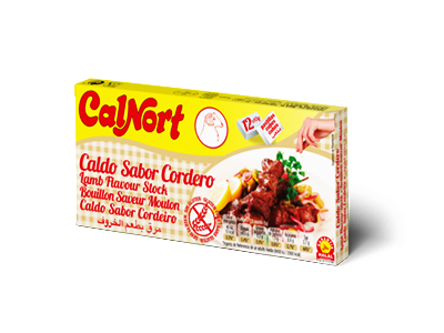 Calnort Lamb Flavor Bouillon (12 cubes) 120gm