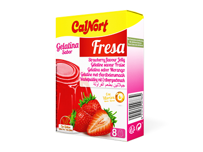 Calnort Strawberry Flavor Jelly 170gm