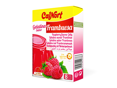 Calnort Raspberry Flavor Jelly 170gm