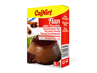 Calnort Chocolate Flavor Flan 130gm