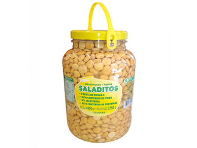 Saladitos Lupins Plstc Jar 4100gm