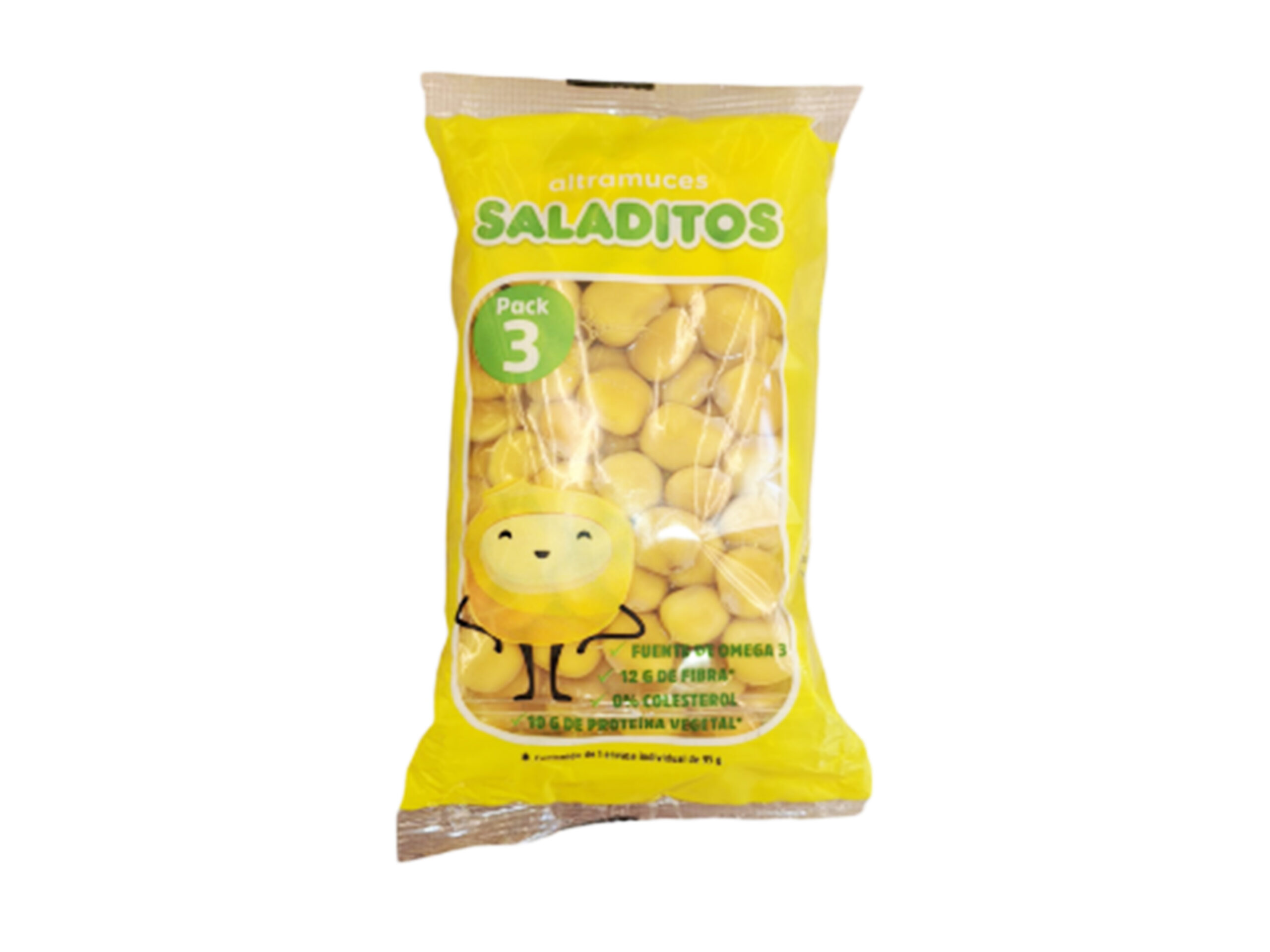 Saladitos Lupins Tripack Extra 3x95gm